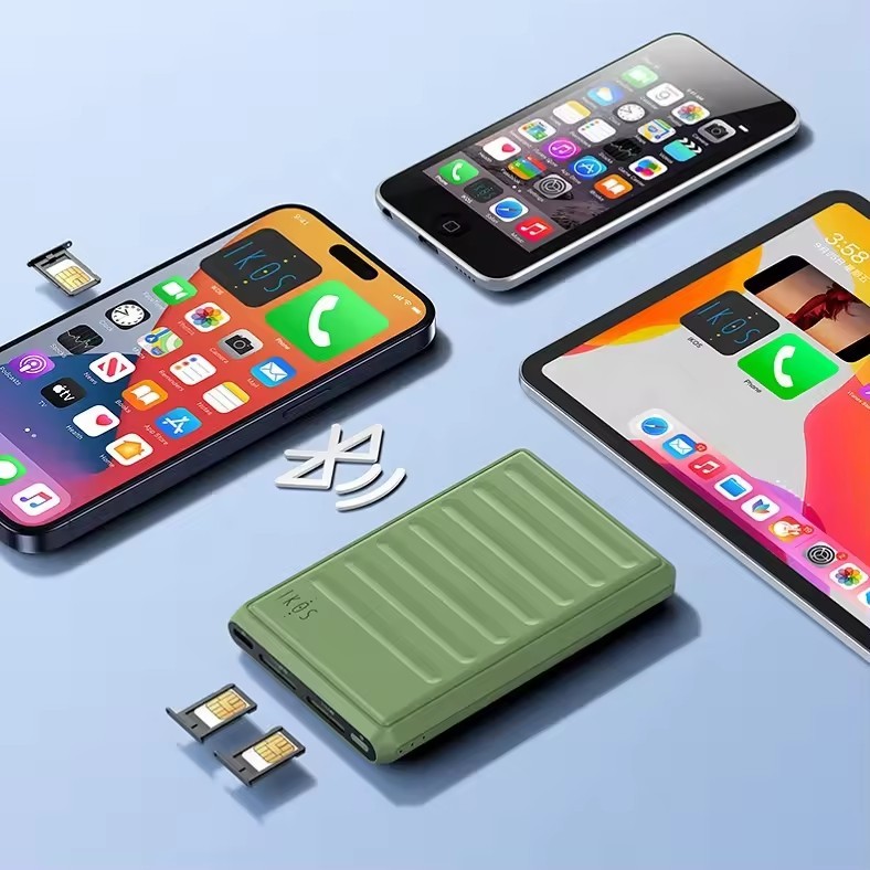 IKOS K7 Dual Triple Multi SIM Card Adapter for iPhone Active