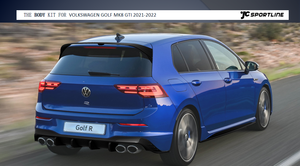 Modification de luxe, lèvre avant en fibre de carbone, jupes latérales, diffuseur, spoiler, kit de carrosserie de voiture pour VW <span class=keywords><strong>Golf</strong></span> <span class=keywords><strong>8R</strong></span> - Product Image 6