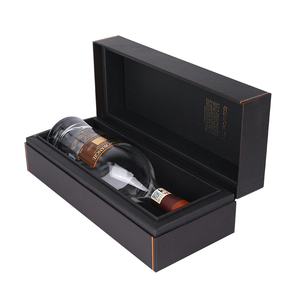 Cajas Rígidas de Envío para una Sola Botella de Vino, de Lujo, Alta Calidad, Desechables, Personalizadas OEM, Premium, con Esponja <span class=keywords><strong>y</strong></span> Laminación Mate - Product Image 6