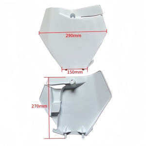 Cubierta de plástico para motocicleta KTM, guardabarros de matrícula frontal XCF250 XCF450 XCW250 XC XCF XCW XCFW EXC EXCF SX SXF - Product Image 2