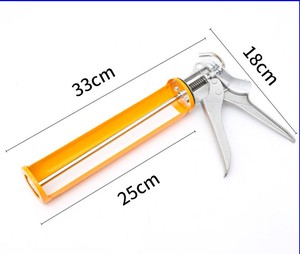 Pistolet à colle pour verre Pistolets à calfeutrer manuels multifonctions rotatifs à 360 ° Joints de colle pour portes et fenêtres Outils à main de remplissage en silicone - Product Image 5