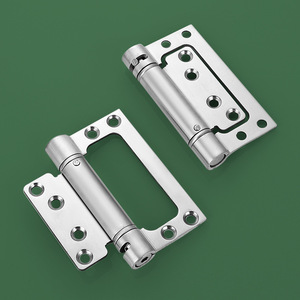 Bisagra de Resorte de Doble Apertura de Acero Inoxidable de 5 Pulgadas, Reversible, con Cierre Automático y Tornillos - Product Image 4