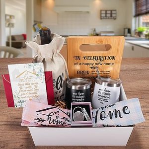 Unique Housewarming Gift <b>Baskets</b> for Couples Clients Women New Ideas Home Gifts for Apartment CUSTOM <b>Cheap</b> Gift <b>Baskets</b> - Product Image 4
