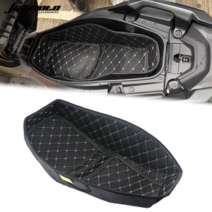 Cojín de cuero PU de nailon para motocicleta, forro de carga para maletero, almohadilla protectora, Cubo de asiento, caja de almacenamiento para Honda ADV160 - Product Image 1