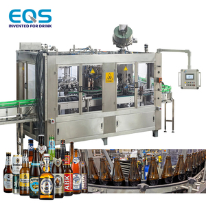 Machine de remplissage industrielle haute performance pour bouteilles de bière en verre, <span class=keywords><strong>double</strong></span> pré-évacuation, sous vide et contre-pression, automatique pour boissons - Product Image 1