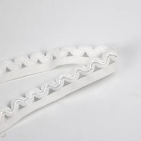 Haute qualité 15mm vague Picot élastique dentelle ruban Nylon soutien-gorge brillant élastique bande Stretch dentelle garniture pour Lingerie