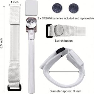 Pulseras Luminosas LED Multicolores, Brazaletes Brillantes que se Iluminan en la Oscuridad, Artículos para Fiestas, Bodas, Conciertos, Campamentos, Deportes - Product Image 2