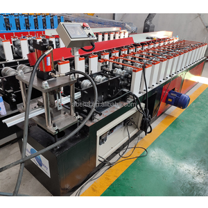 Machine de formage de rouleaux pour usine de portes enroulables en profilés d'acier métallique - Product Image 3