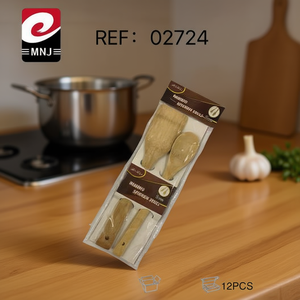 MNJ Wooden Spatula Set 2Pcs Kitchen Cooking Tool - Product Image 2
