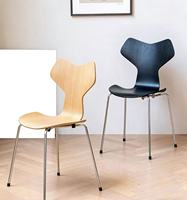 Combinaison table et chaises de restaurant en bois massif, écologique et industrielle, pour cafés et restaurants