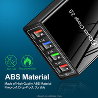 Adaptor Charger Dinding Universal Internasional Mini Portabel Cepat Multi Travel 4 USB