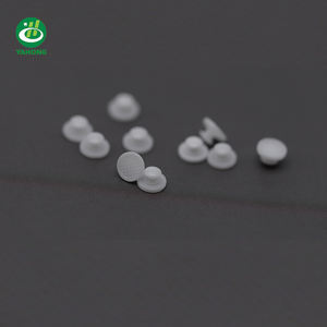 Consumabili dentali pulsante linguale incollabile con staffa in metallo ortodontico trasparente in ceramica per dentista - Product Image 6