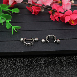 Yunnique Geometric Stainless Steel Hoop Earrings Open Circle Fashion Jewelry for Women Men Guangzhou - Product Image 4