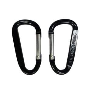 Mosquetón en forma de D para exteriores Abrazadera multifunción en plástico Hecho en Taiwán - Product Image 1