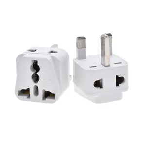 New Products Hot Twin Sockets WDI-7 2 In 1 Universal To UK Plug Travel Adapter Charger Travel Saudi Arabia