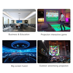 BYINTEK C400K Ánh Sáng Cao DLP Real 7000ANSI Lumens 3LCD 1920X1200P Máy Chiếu Laser 360 Độ Planetarium Dome - Product Image 2