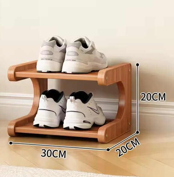 2 niveles, 30 de largo [capacidad para 2 pares de zapatos]