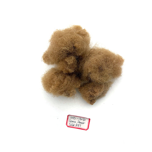 100d-130d thô Denier rắn Pet 100% tái chế Polyester STAPLE sợi nhuộm siliconized chống cháy cho quay Điền - Product Image 4