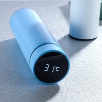 Botella de Agua Inteligente de Nuevo Estilo, Termo de Acero Inoxidable con Pantalla LED de Temperatura, Taza para Café