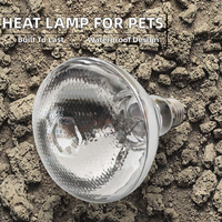 Lampe chauffante infrarouge étanche blanche à points pour l'élevage, couveuse pour animaux de compagnie, poulets, porcs, état neuf, garantie 1 an, usage domestique