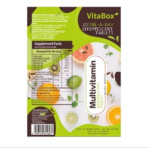 Tableta Efervescente de Disolución Rápida de Alta Calidad de Marca Privada 1000mg, Suplemento Dietético para el Apoyo Inmunológico OEM - Product Image 5