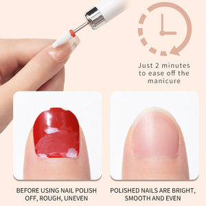 เครื่องขัดเล็บไฟฟ้าปรับสองทิศทางแบบสามเกียร์เครื่องขัดเล็บและขัดผิวที่ตายแล้วสำหรับใช้ในครัวเรือน - Product Image 3