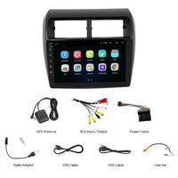 Pour Toyota Wigo Agya 2012-2016, navigation GPS Android OLED 9 pouces avec CarPlay & Android Auto / WiFi, écran tactile