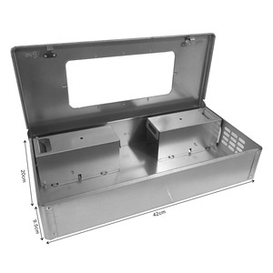 Large Window Rodent <b>Trap</b> for <b>Mouse</b> Control Transparent Viewing <b>Humane</b> Pest Control Device Reusable Multi Catch Indoor Outdoor - Product Image 3