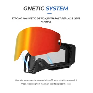 Lunettes de Course Anti-UV Personnalisées pour VTT, Motocross et Dirt Bike, avec Verre Coupe-Vent et Anti-Poussière - Product Image 3