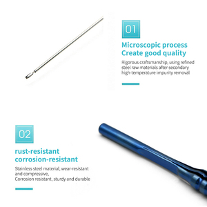 Pinça Cirúrgica Oftálmica com Cabeça Removível, Pinça Manual para Capsulorrexe Retiniana, Pinça Vitreoretinal - Product Image 2