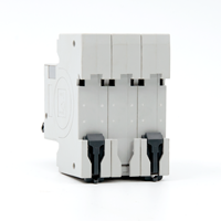 Disjoncteur miniature électrique 6ka 3p Din Rail AC Mini disjoncteurs panneau MCB
