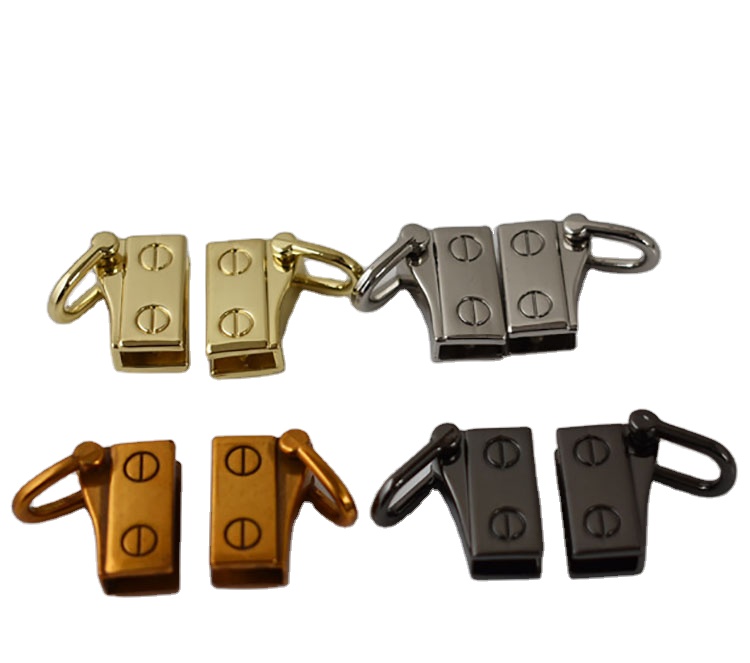 8 Pack Purse Suspension Clasps - Metal Side Clip Buckles For Handbag Chain Straps & DIY Crafts
