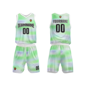 Uniforme de basket-ball de conception de logo personnalisé populaire d'usine nouvel arrivage 2025 - Product Image 4
