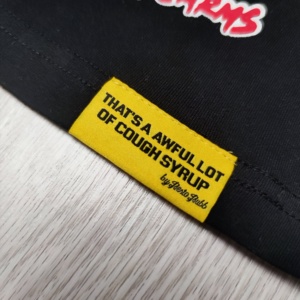 Kaos T-<span class=keywords><strong>shirt</strong></span> Sirup Batuk Berkualitas Tinggi, BANYAK STOK, 100% Katun, Model Klasik, Bahu Longgar, Sablon Sirup Batuk, Kaos Pria - Product Image 5