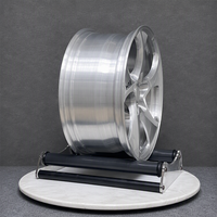 Jantes forgées sur mesure en argent à rayons étoilés, 17-24 pouces, 5x112 5x114.3 5x120 pour Mercedes Classe C, Classe E, GLC, GLE