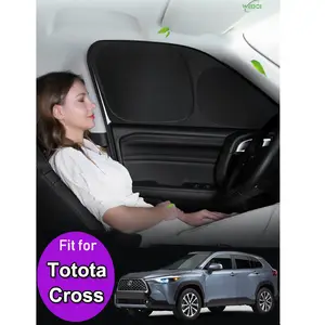 For Toyota Corolla Cross Privacy Protection Special Car Windows Sunshade 100% Custom-Fit Car Shading Front Windshield 4pcs