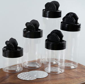 Oferta Especial: Botellas de Plástico PET Vacías para Condimentos, Envases para Especias en Polvo con Tapa, Juego de Tarros para Pimienta y Sal, para Dulces y Especias - Product Image 2