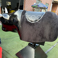 Taureau mécanique gonflable de rodéo de machine d'équitation de tour de taureau à vendre