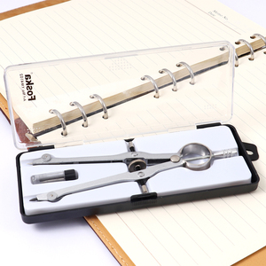 Compás Divisor de Alta Calidad Foska, Juego de Matemáticas de Estilo Geométrico, Compás de Dibujo de Metal Duradero para Estudiantes Escolares - Product Image 2
