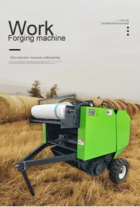 Mini presse à foin entièrement automatique Mini presse à foin ronde - Product Image 3