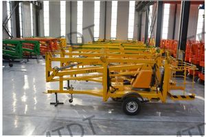 360 Spin 10-22m 200kg Towable lengan teleskopik Articulated Boom <span class=keywords><strong>Lift</strong></span> listrik atau Diesel hidrolik Cherry Picker Spider Boom <span class=keywords><strong>Lift</strong></span> - Product Image 3