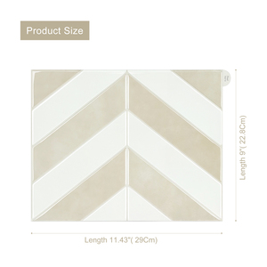 Pegatinas de Vinilo Impermeables con Efecto 3D para Azulejos, Adhesivo para Paredes, Decoración de Interiores - Product Image 2