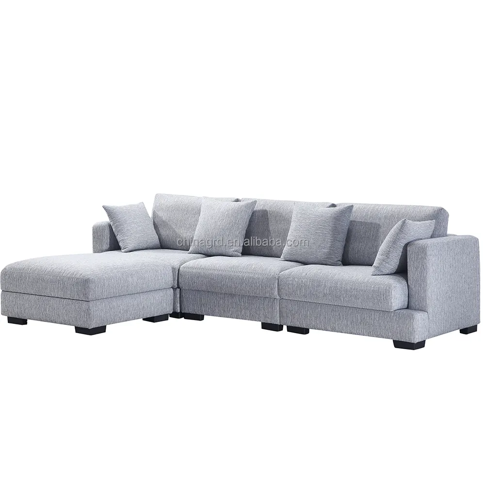 modern luxury sofa classic furniture leather sofa living room elegant sectional MIcrofiber fabric sofa set for sale