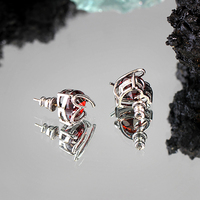 Pendentifs en forme de cœur pour la fabrication de bijoux, ensemble de 4 pièces de chaîne de collier en forme de cœur