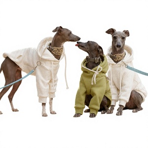 Sweat-shirt pour <span class=keywords><strong>chien</strong></span> en coton uni sportif pour l'automne et l'hiver, pour <span class=keywords><strong>chien</strong></span> italien gris, whippet, <span class=keywords><strong>saluki</strong></span>, bedlington terrier - Product Image 3