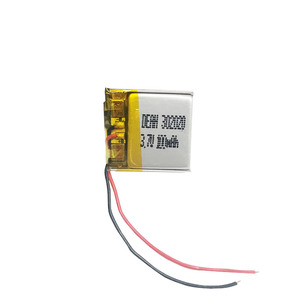 사용자 정의 302020 110mah <span class=keywords><strong>3.7v</strong></span> 리튬 폴리머 배터리 리튬 이온 셀 충전식 배터리 Lipo 배터리 - Product Image 2