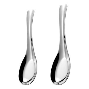 316 acier inoxydable moderne miroir polonais lave-vaisselle ménage soupe et cuillère à manger - Product Image 6