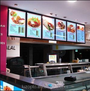 CUL กล่องไฟโฆษณา LED แบบเปิดได้ผ่านการรับรองโดยมีไฟ LED ปรับขนาดได้สำหรับบอร์ดเมนูร้านอาหาร - Product Image 6