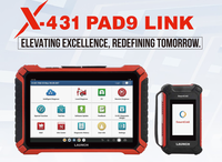 Nuevo y Original X-431 PAD9, Instrumento de Diagnóstico de Fallas Automotrices Actualizado (Versión del X-431PAD5), Herramienta de Diagnóstico Automotriz 24 en 1