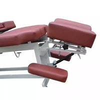 Table d'ajustement chiropratique manuelle professionnelle pour la thérapie de décompression spinale, lit de soins à domicile de qualité hospitalière, civière, 200 kg